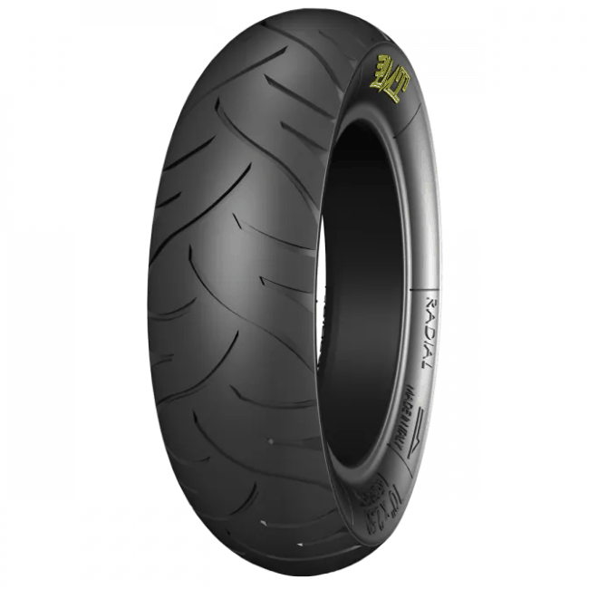 PMT 10 x 2.5 E-Fire tyre with urban tread, 65mm width, 250mm diameter, 52 Shore A hardness, suitable for 35-45mm rim and 1.8-3 Bar pressure
