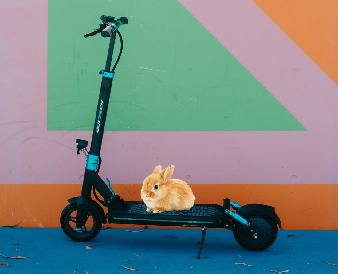 The Easter Bunny’s New Ride? It’s an E-Scooter!