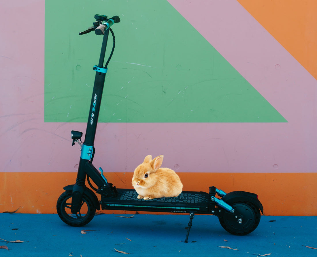 The Easter Bunny’s New Ride? It’s an E-Scooter!