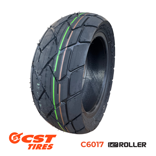 CST C6017 10x3.00-6 tubeless electric scooter tyre with high-grip tread and durable rubber for road use